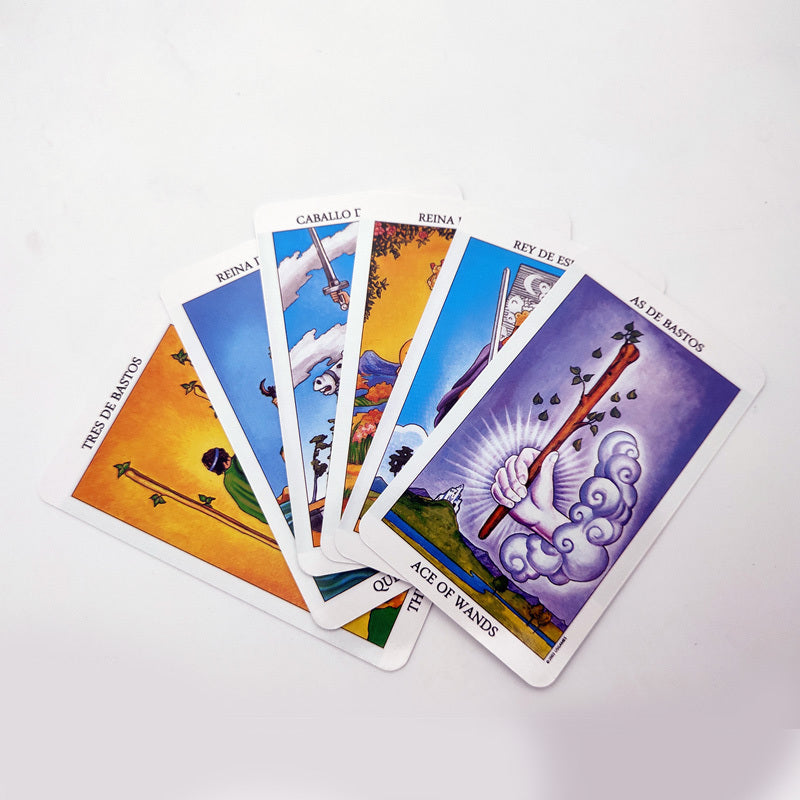 English Version Fate Divination Tarot Card