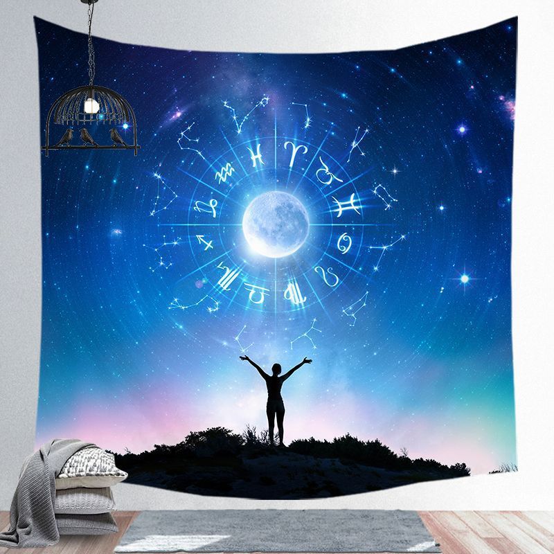 Spiritual Screen Hanging Tapestry Yoga Place